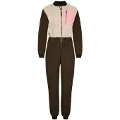 Noella Ana Quilt Jumpsuit i Army