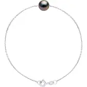 ATELIERS SAINT GERMAIN Armband äkta odlad Tahitipärla rund 8-9 mm