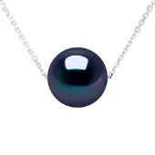 ATELIERS SAINT GERMAIN Halsband Äkta odlad sötvattenspärla rund 8-9 mm