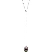 ATELIERS SAINT GERMAIN Halsband LASSO- Äkta odlad pärla päron 8-9 mm