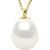 ATELIERS SAINT GERMAIN Halsband Äkta odlad sötvattenspärla Pärla 9-10 mm