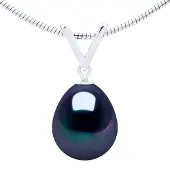 ATELIERS SAINT GERMAIN Halsband Halvstyvt äkta odlad sötvattenspärla pärla 10-11 mm