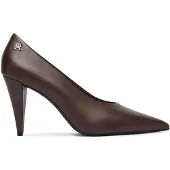 Tommy Hilfiger Leather TH Monogram High Heels
