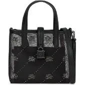 Karl Lagerfeld Handväska 'Autograph' svart / silver