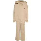 Adidas Originals Oversized Hoodie Open Hem Pants Set, storlek 116 cm