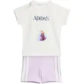 Adidas Träningsset 'Disney Die Eiskönigin' blå / ljusblå / lavendel / vit