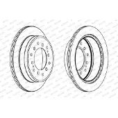 FERODO Bromsskivor DDF1743C bak, ventilerad, 2 Stycke