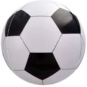Barlife Ballong "Fotboll" Ø34 Cm