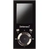 Intenso 3717490, MP4-spelare, 64 GB, LCD, USB 2.0, Svart, Hörlurar