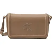 Calvin Klein Axelremsväska taupe