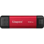 Kingston Dual - SSD - 512 GB - extern (portabel) - USB 3.2 Gen 2