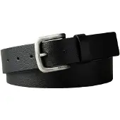 Calvin Klein Round Buckle Pebbled Belt