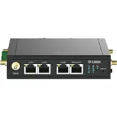 D-Link DWM-530-T 4G LTE M2M VPN Wi-Fi-router - 1x Fast Ethernet WAN/LAN, 3x Fast Ethernet LAN, 2x 3FF Micro-SIM