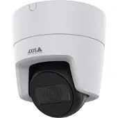 Axis IP-kamera M3128-LVE PTZ turret, utomhus/inomhus vandal-/vädersäker, färg dag&natt, 8 MP 3840x2160 4K, M12, fast iris, ljud, LAN 10/100, H.