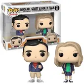 Funko POP! Kontoret Michael Scott Och Holly Flax-figur