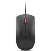 Lenovo - Mus - optisk - 3 knappar - kabelansluten - USB - svart, röd - för ThinkPad T16 Gen 4 21QN
