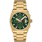 Giorgio Armani Analog klocka guld / gran