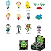 MONOGRAM Rick And Morty Serie 1 3d Pvc-väskklämmor 24 Enheter