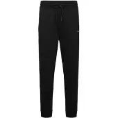 HUGO Cotton-terry tracksuit bottoms with logo patch