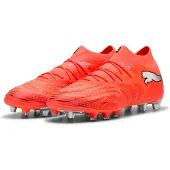 Puma Future 9 Ultimate AG Unleashed - Röd/White/Svart/Silver Dam - Konstgräs (AG), storlek 39