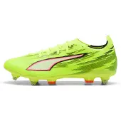 Puma Ultra 6 Match SG Unleashed - Gul/Svart/Röd/Gul - Soft Ground (SG), storlek 44