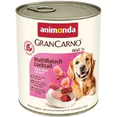 Animonda Gran Carno Adult med anka 6x800 g z kaczką dla dorosłych psów