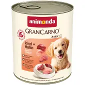 Animonda GranCarno Junior Nötkött + Kyckling 6 x 800 g