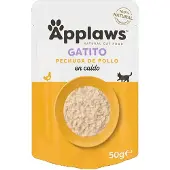 Applaws Kycklingbröst I Buljong Kattungemat 12x50g