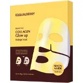 Eqqualberry Collagen Glow up Hydrogel Mask Ansiktsmask 4 st