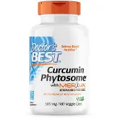 Doctors Best , Curcumin Phytosome, 1 000 mg, 180 Veggie Kapslar (500 mg per Kapsel)