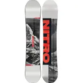 Nitro - Snowboards - Prime Raw 2027 för Unisex - Storlek 158 cm - Grå