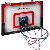 ET Toys Electronic Basketball Over the Door with Digital Counter