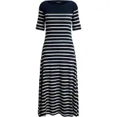 Ralph Lauren Klänning marinblå / vit