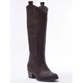 Trendyol Cowboystövel mörkbrun