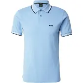 BOSS T-shirt 'Paul' marinblå / ljusblå