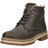 Tom Tailor Boots med snörning mörkbrun