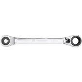 Toolcraft TO-5355795 Dubbel spärrnyckel set Nyckelvidd (Metrisk) (för titel) 10 - 19 mm