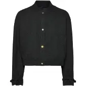 HUGO Oversized-fit blazer in bouclé fabric