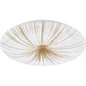 Eglo NIEVES 1 plafond Ø510 3710 lm vit/guld