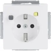 ABB 2CKA003116A0662 Skyddskontaktuttag Petskydd IP20 alarmvitt, Vit