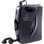Renkforce RF-CP-150 Bärbar kassettbandspelare Svart