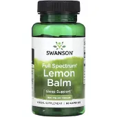 Swanson Health , Full Spektrum Lemon Balm, 500 mg, 60 kapslar