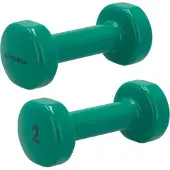 Spokey hantlar Shape 2 x 2 kg gröna