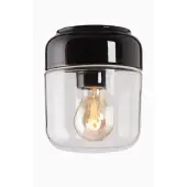 Ifö Electric Ohm Svart klar taklampa E27 max 40W