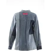Dolce&Gabbana Dam Denim Skjorta med Långa Ärmar