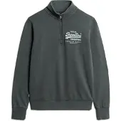 Superdry Classic Vl Graphic Tröja Med Halv Dragkedja