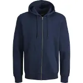 Jack & Jones Bradley Plus Size Sweatshirt Med Dragkedja
