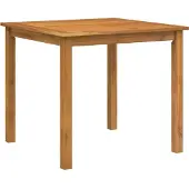 vidaXL Trädgårdsmöbelset 3 pcs Grå Massivt Akaciaträ