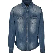 Brandit Riley Denim Skjorta