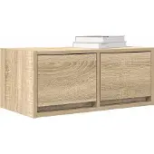 vidaXL TV-bänk sonoma ek 60x31x25,5 cm konstruerat trä